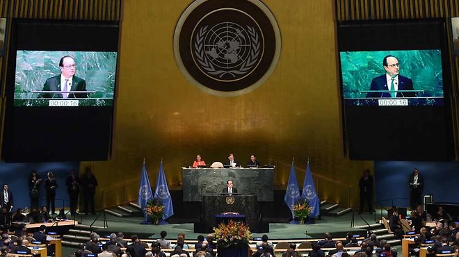 175 pays signent l’accord de Paris sur le changement climatique - ảnh 1